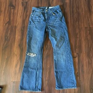 Rag & Bone Jeans Maya High Rise Crop Flare 24